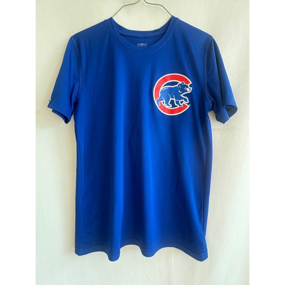 MLB Chicago Cubs Kris Bryant 17 Youth Large Royal Blue Player T-Shirt